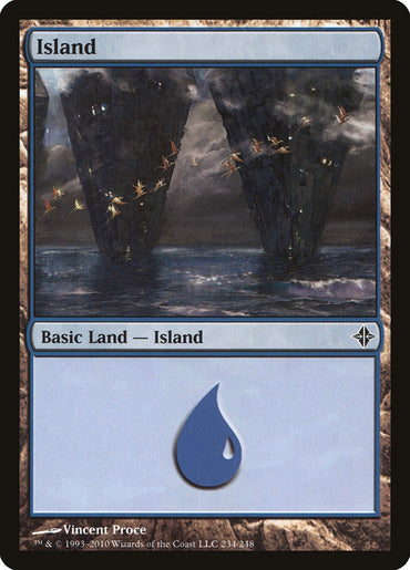 Island (234) [Rise of the Eldrazi] 