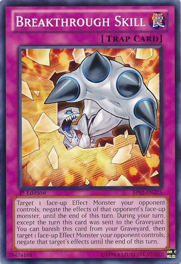 Breakthrough Skill [BP02-EN215] Mosaic Rare 