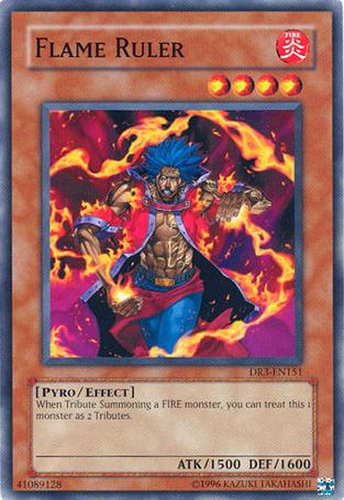 Flame Ruler [DR3-EN151] Common 