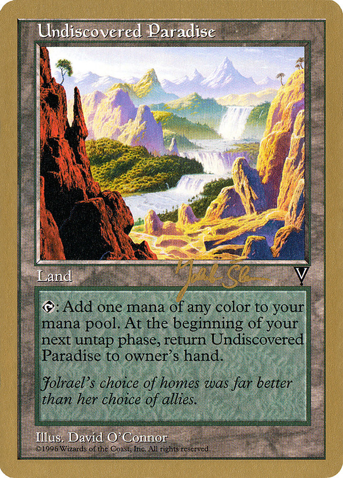 Undiscovered Paradise (Jakub Slemr) [World Championship Decks 1997] 