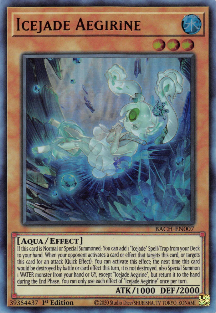 Icejade Aegirine [BACH-EN007] Ultra Rare 