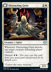 Distracting Geist // Clever Distraction [Innistrad: Crimson Vow] 