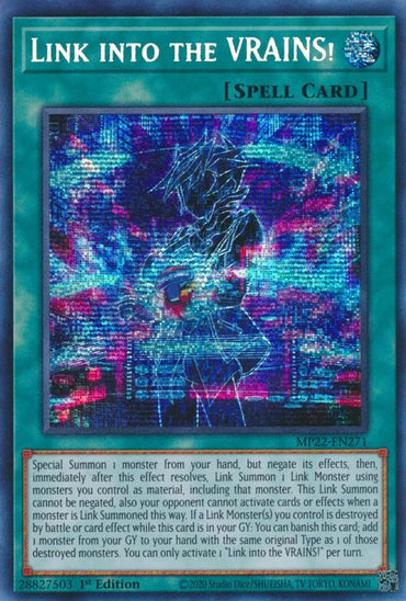 Link into the VRAINS! [MP22-EN271] Prismatic Secret Rare 
