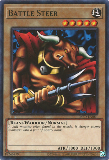 Battle Steer (25th Anniversary) [MRD-EN064] Common 