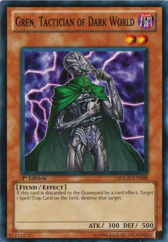 Gren, Tactician of Dark World [SDGU-EN008] Common 