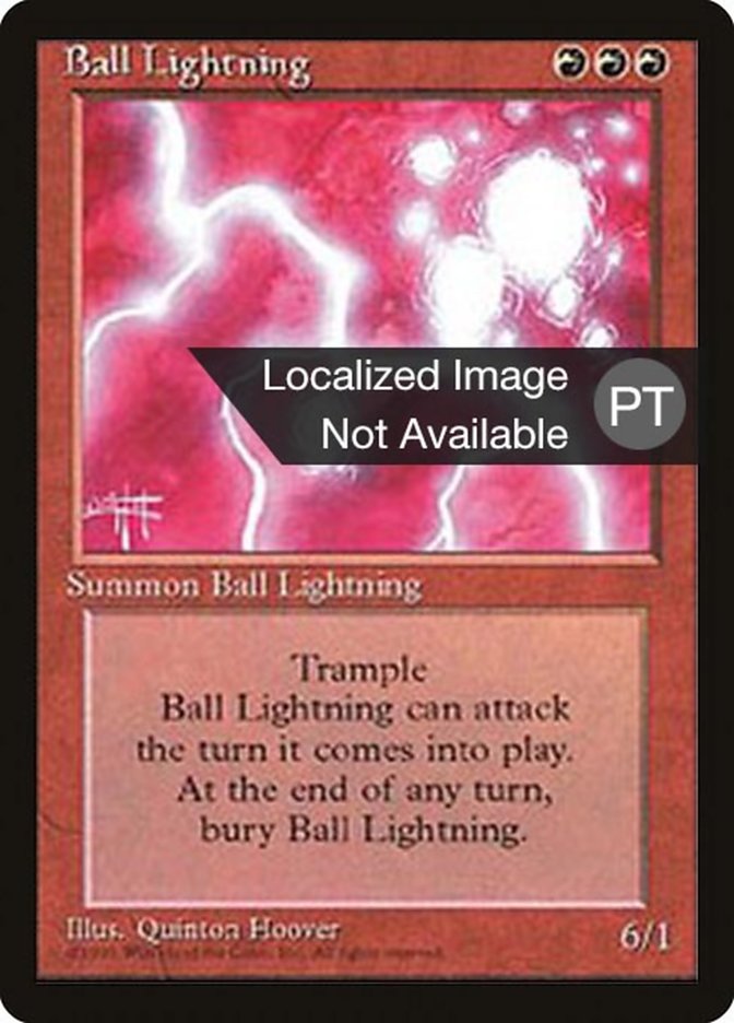 Ball Lightning [Fourth Edition (Foreign Black Border)] 