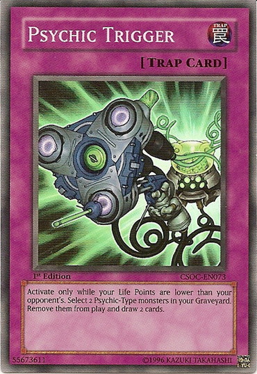 Psychic Trigger [CSOC-EN073] Super Rare 