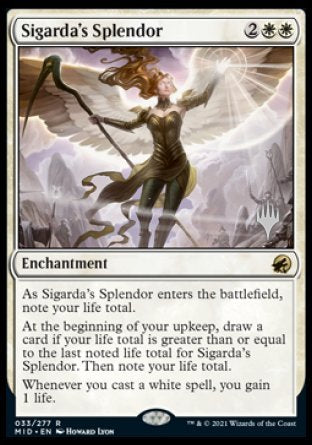 Sigarda's Splendor (Promo Pack) [Innistrad: Midnight Hunt Promos] 