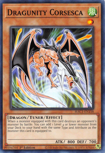 Dragunity Corsesca [HAC1-EN158] Common 