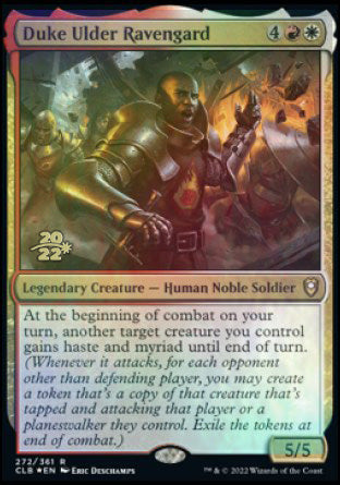Duke Ulder Ravengard [Commander Legends: Battle for Baldur's Gate Prerelease Promos] 