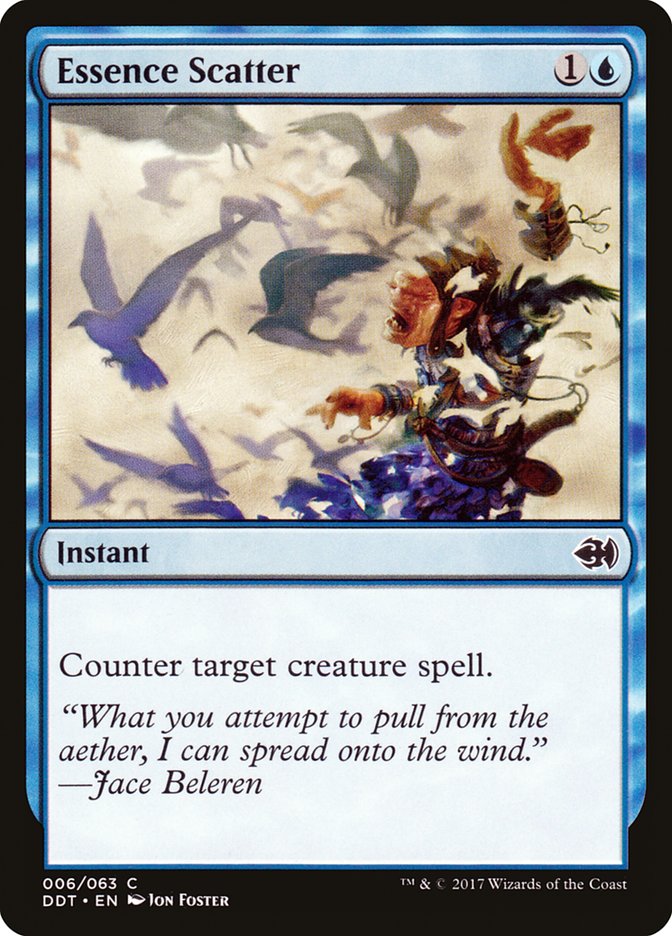 Essence Scatter [Duel Decks: Merfolk vs. Goblins] 