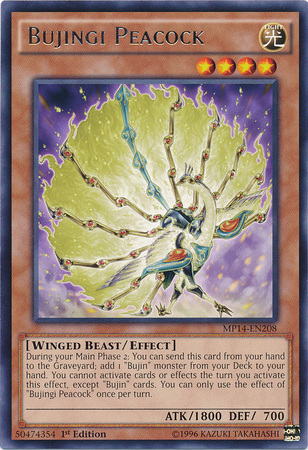 Bujingi Peacock [MP14-EN208] Rare 