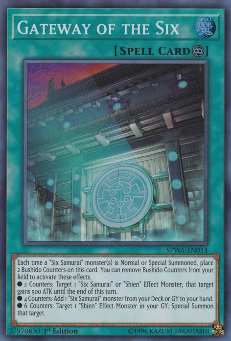 Gateway of the Six [SPWA-EN014] Super Rare 