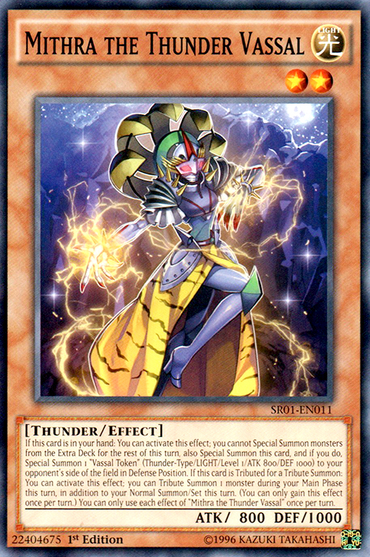 Mithra the Thunder Vassal [SR01-EN011] Common 