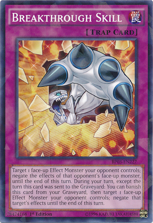 Breakthrough Skill [BP03-EN227] Shatterfoil Rare 