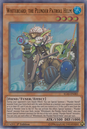 Whitebeard, the Plunder Patroll Helm [IGAS-EN085] Ultra Rare 
