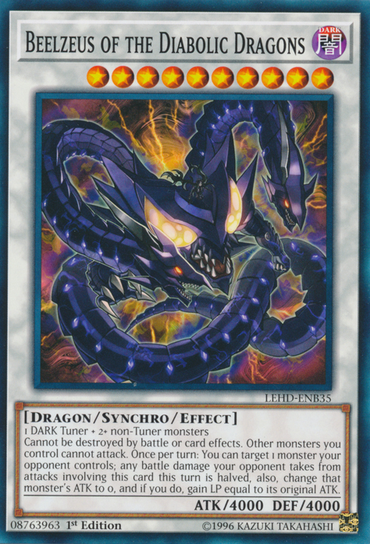 Beelzeus of the Diabolic Dragons [LEHD-ENB35] Common 