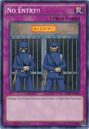 No Entry!! [BP03-EN204] Common 