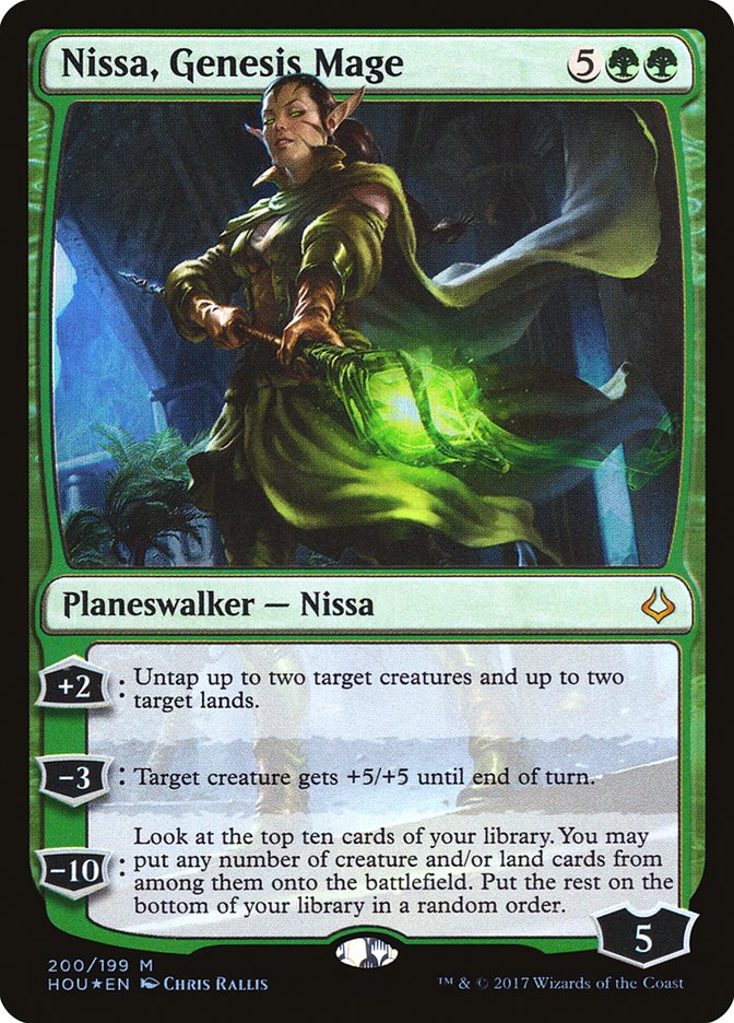 Nissa, Genesis Mage [Hour of Devastation] 