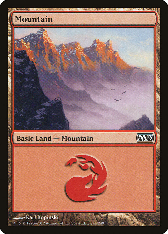 Mountain (244) [Magic 2013] 