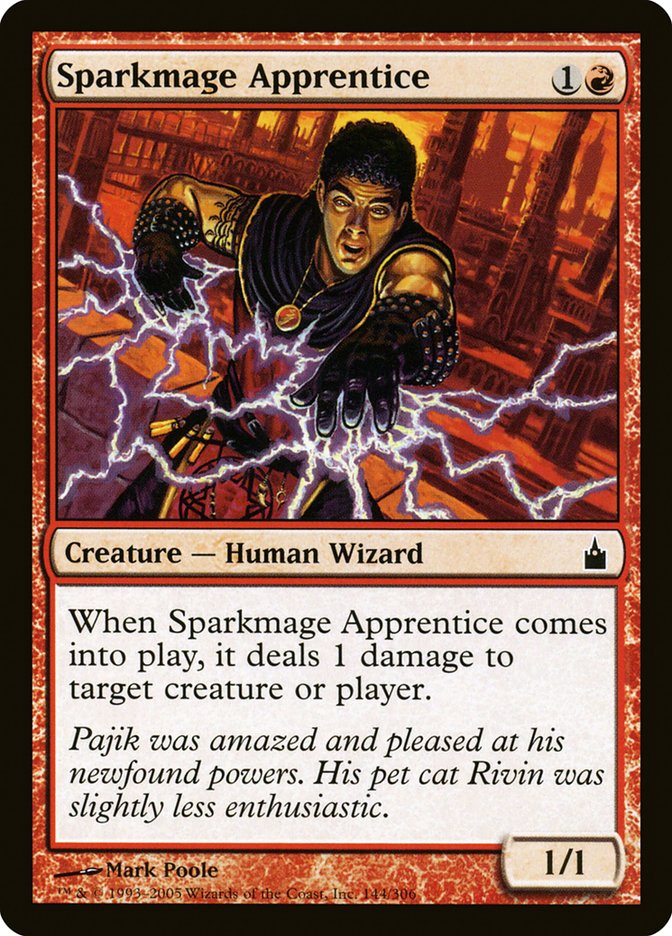 Sparkmage Apprentice [Ravnica: City of Guilds] 