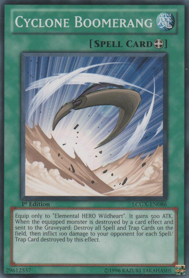 Cyclone Boomerang [LCGX-EN086] Common 