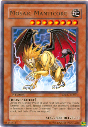 Mosaic Manticore [CSOC-EN094] Rare 