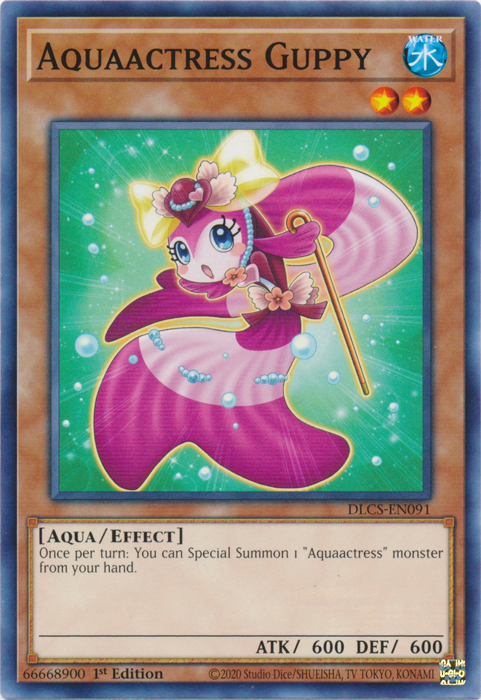 Aquaactress Guppy [DLCS-EN091] Common 