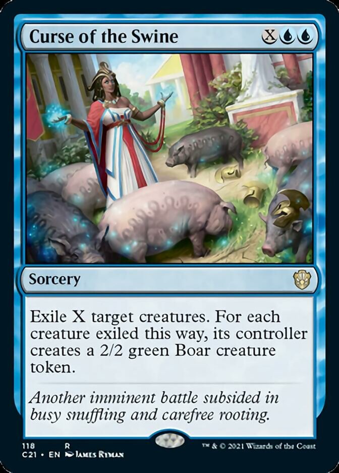 Curse of the Swine [Commander 2021] 