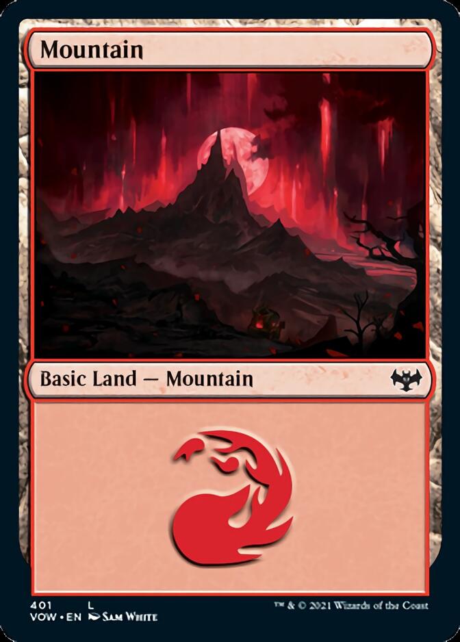 Mountain (401) [Innistrad: Crimson Vow] 