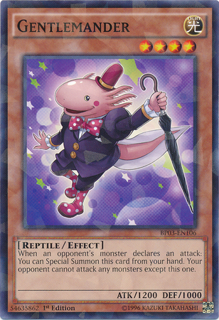 Gentlemander [BP03-EN106] Shatterfoil Rare 