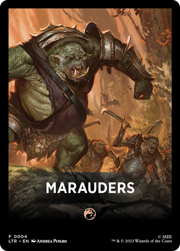 Marauders Theme Card [The Lord of the Rings: Tales of Middle-Earth Tokens] 