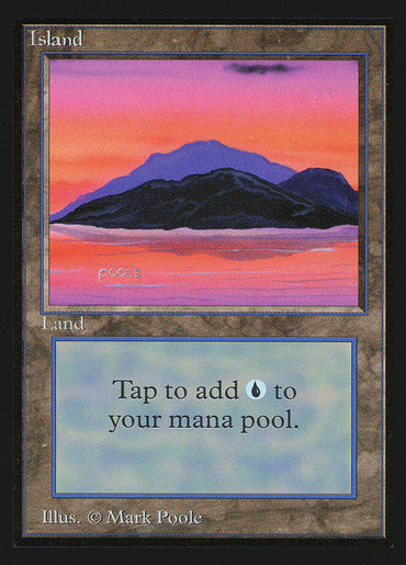 Island (Sunset / Signature on Left) [International Collectors' Edition] 