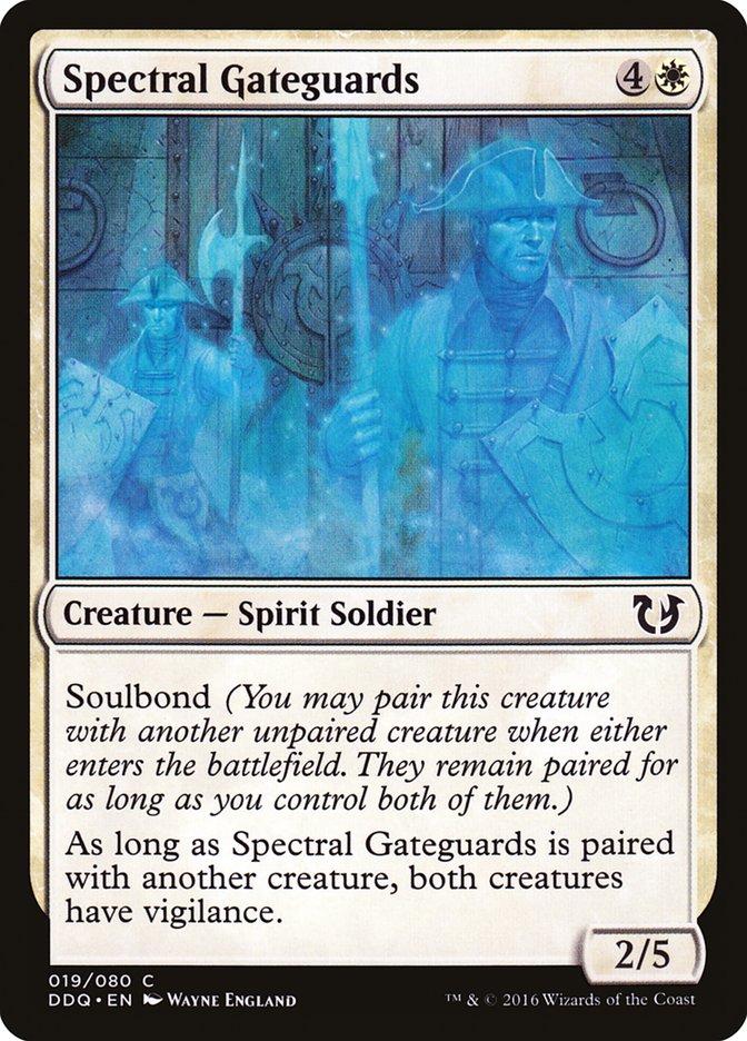 Spectral Gateguards [Duel Decks: Blessed vs. Cursed] 