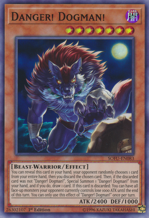 Danger! Dogman! [SOFU-EN083] Super Rare 