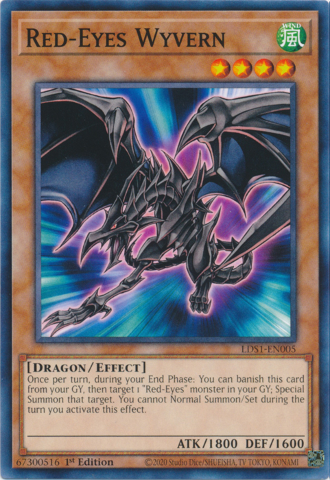 Red-Eyes Wyvern [LDS1-EN005] Common 