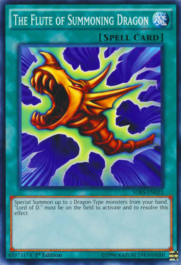 The Flute of Summoning Dragon [SDKS-EN023] Common 