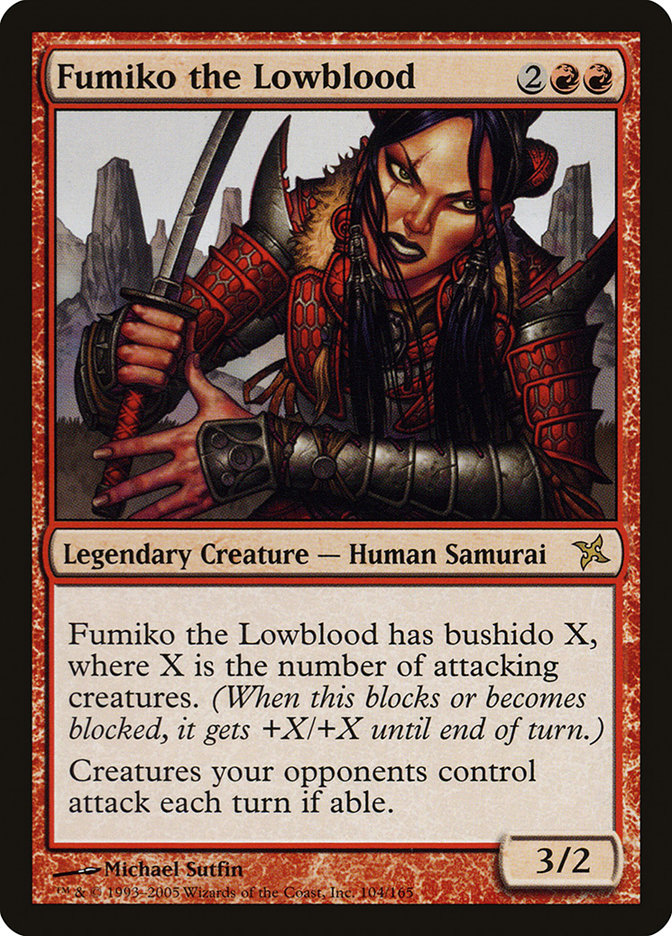 Fumiko the Lowblood [Betrayers of Kamigawa] 