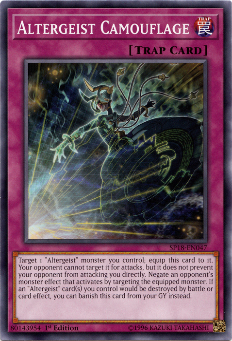 Altergeist Camouflage [SP18-EN047] Common 