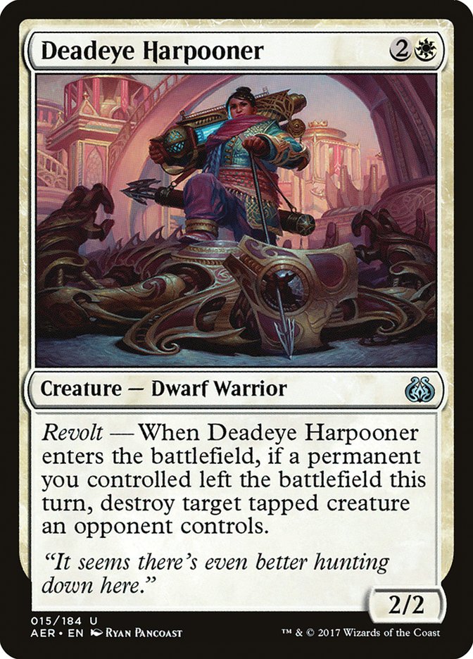 Deadeye Harpooner [Aether Revolt] 