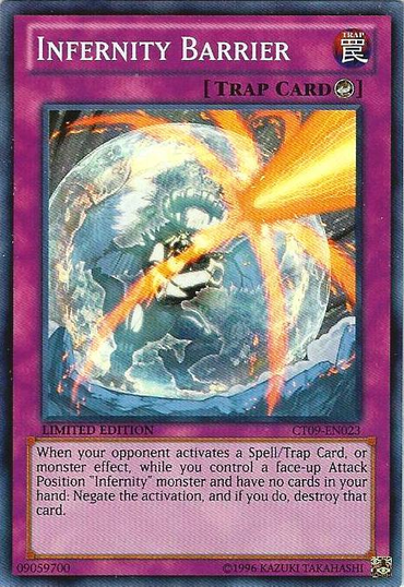 Infernity Barrier [CT09-EN023] Super Rare 