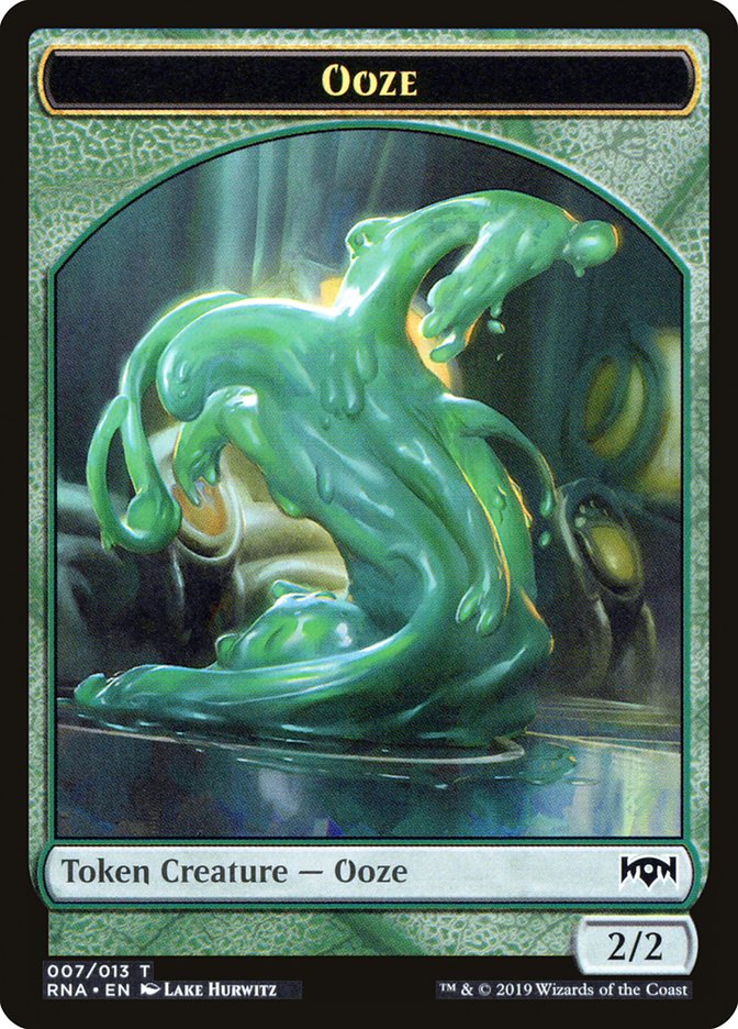 Ooze Token [Ravnica Allegiance Tokens] 