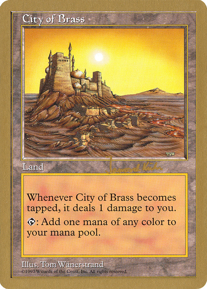 City of Brass (Janosch Kuhn) [World Championship Decks 1997] 