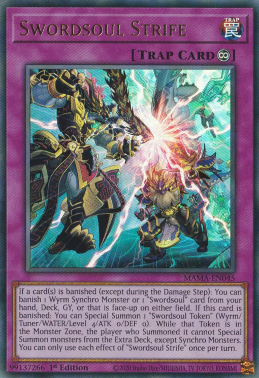 Swordsoul Strife [MAMA-EN045] Ultra Rare 