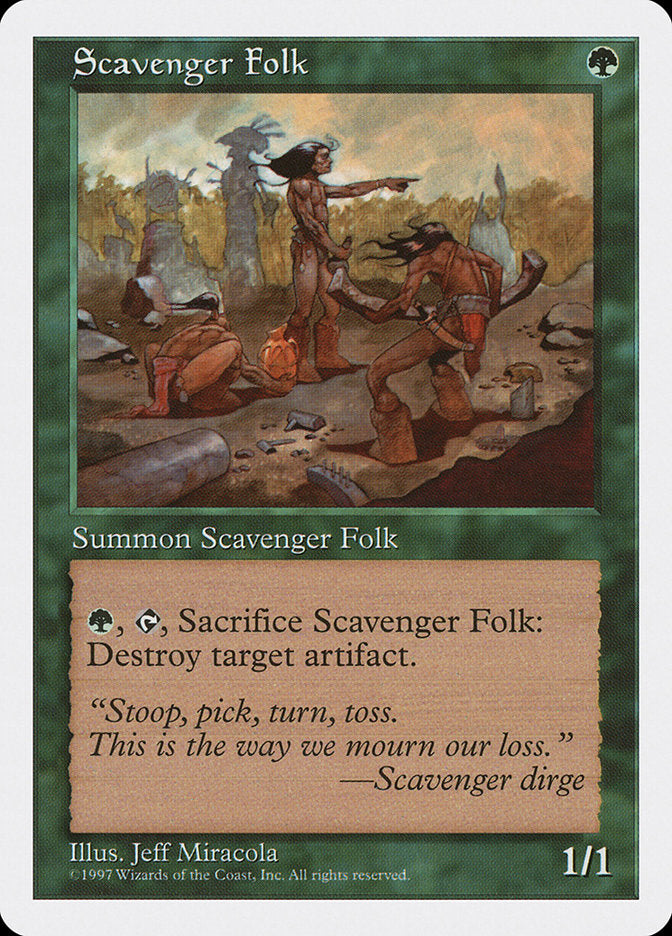 Scavenger Folk [Fifth Edition] 