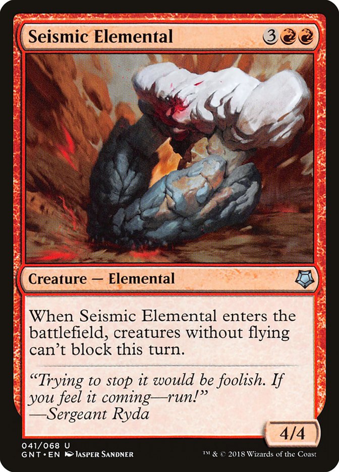 Seismic Elemental [Game Night 2018] 