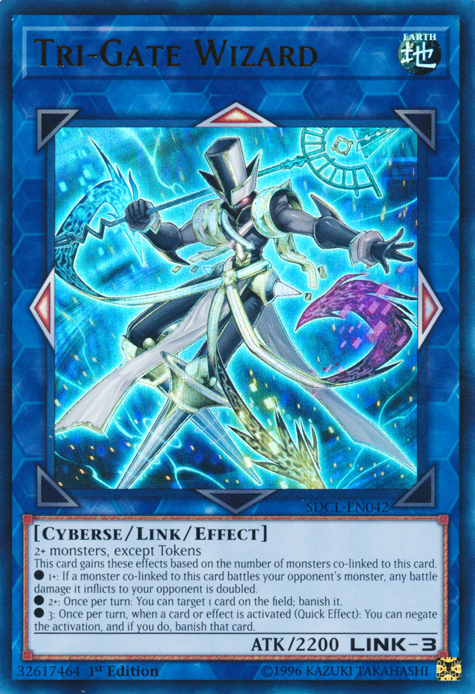Tri-Gate Wizard [SDCL-EN042] Ultra Rare 
