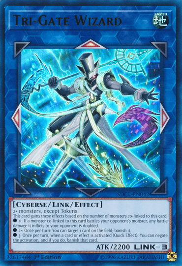 Tri-Gate Wizard [SDCL-EN042] Ultra Rare 