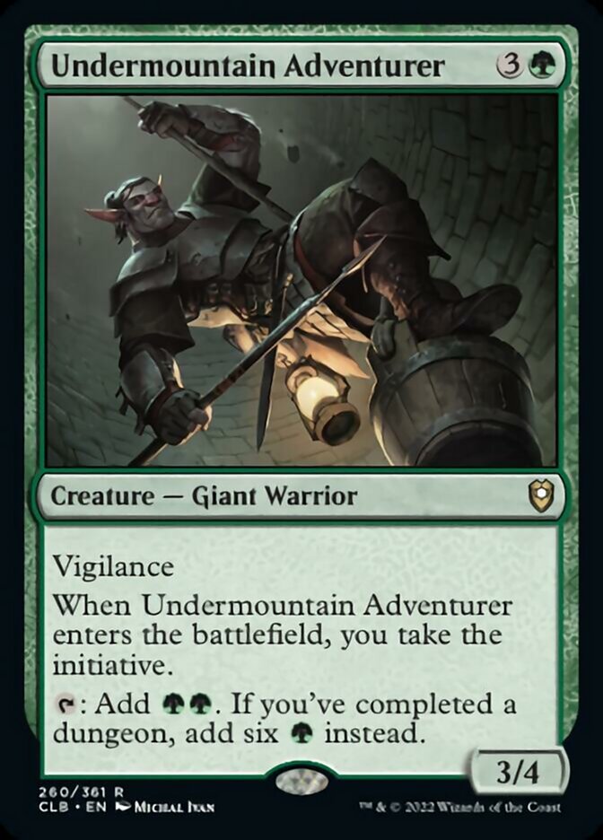 Undermountain Adventurer [Commander Legends: Battle for Baldur's Gate] 