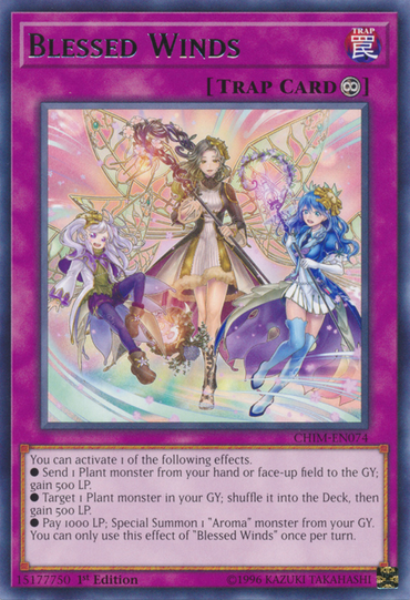 Blessed Winds [CHIM-EN074] Rare 